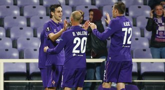 Fiorentina - Liberec 3:0. Slovan padl a šance na postup jsou mizivé