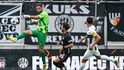 Adam Zadražil v zápase proti Besiktasi