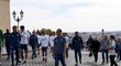 Inter Milán před Pražským hradem