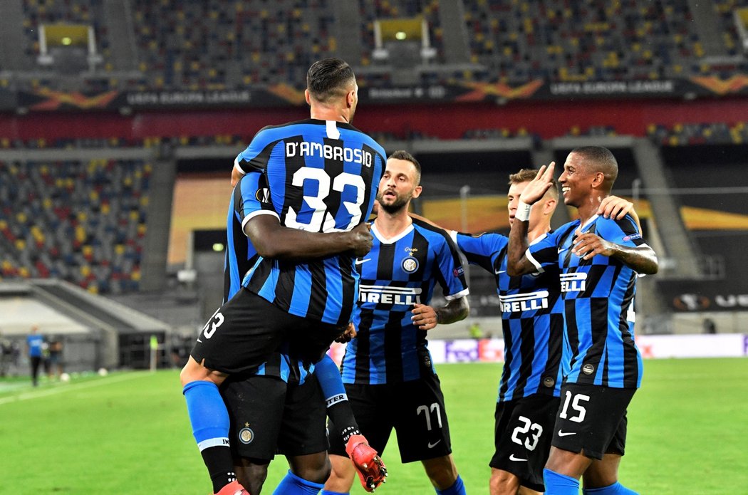 Inter Milán hraje proti Šachtaru Doněck