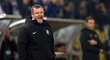 Český trenér Pavel Vrba na lavičce Ludogorce Razgrad v utkání Evropské ligy proti Interu