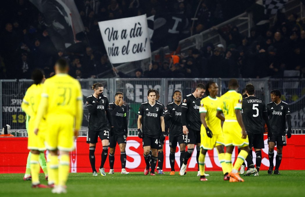 Juventus vyhrál na hřišti Nantes a slaví postup do osmifinále EL