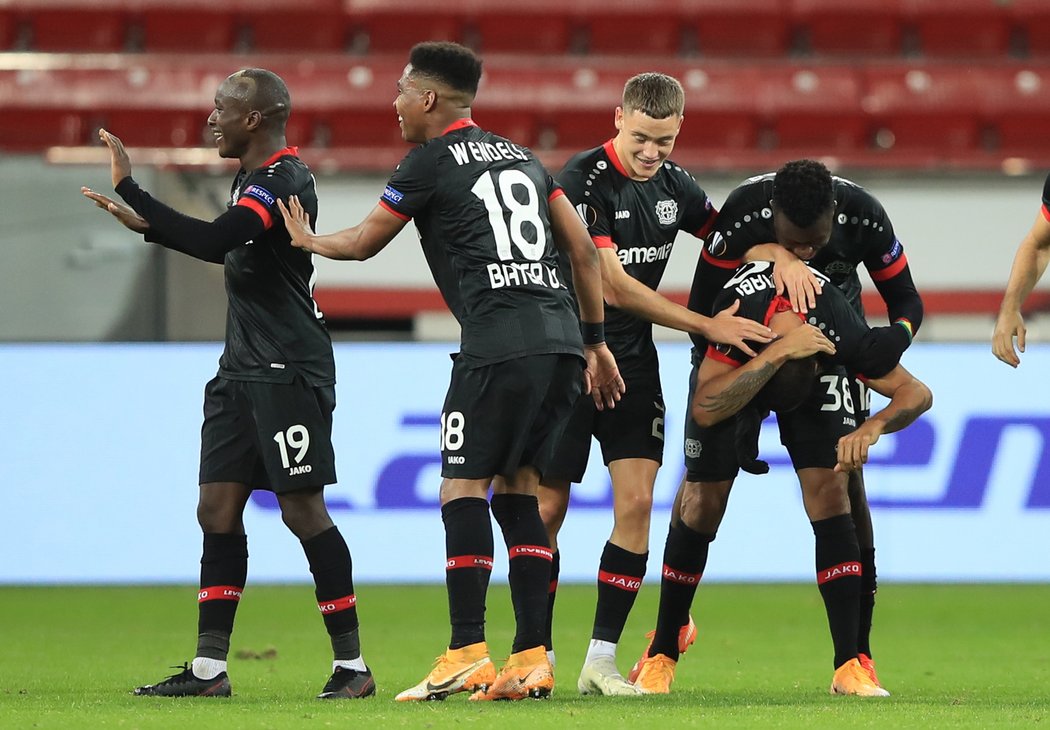 Leverkusen si v utkání proti Nice zastřílel