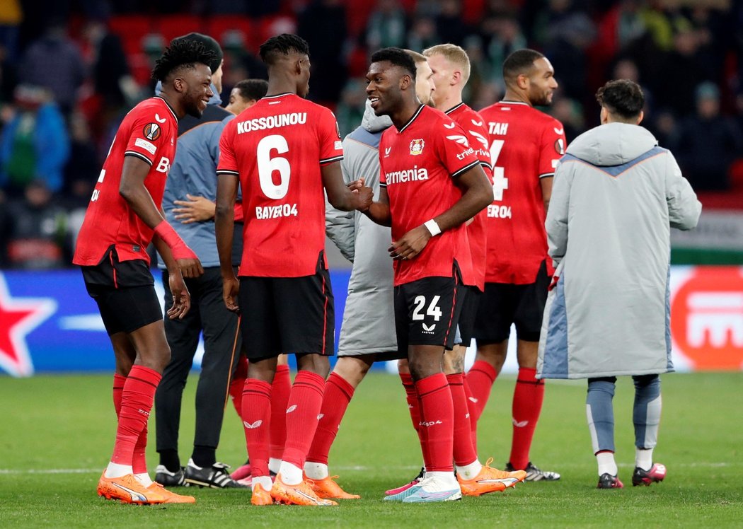 Fotbalisté Leverkusenu uspěli i v odvetě a slaví postup přes Ferencváros