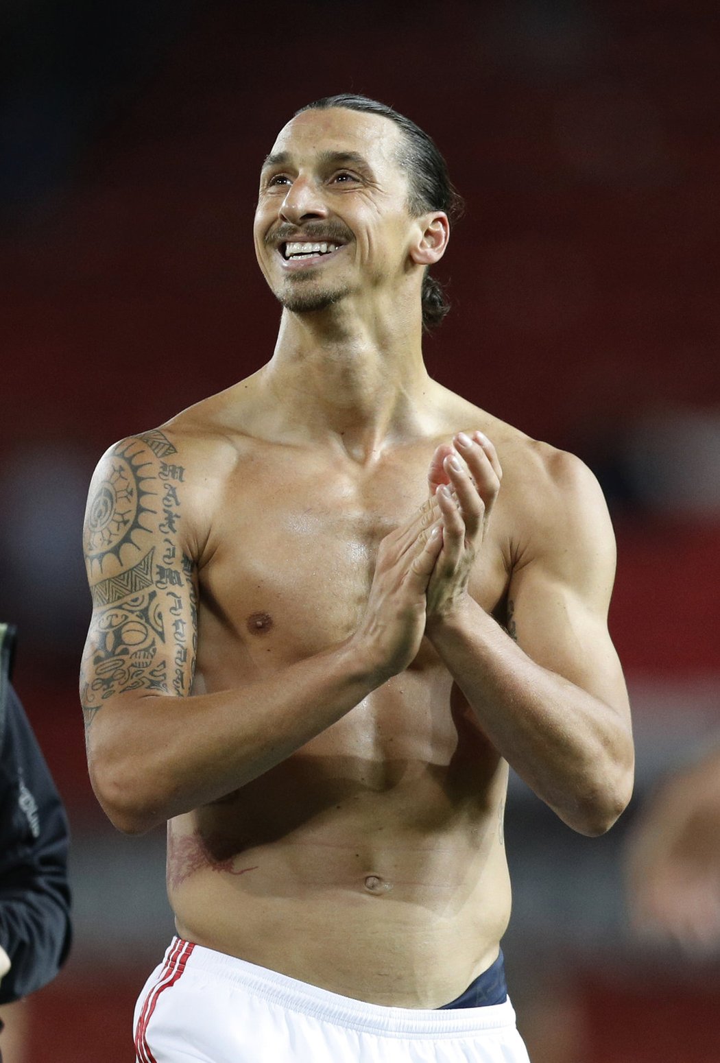 Švédský útočník Manchesteru United Zlatan Ibrahimovic