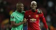Dva kluby, jedna rodina. Paul a Florentin Pogbovi si vzájemný zápas Manchesteru United a Saint Etienne užili