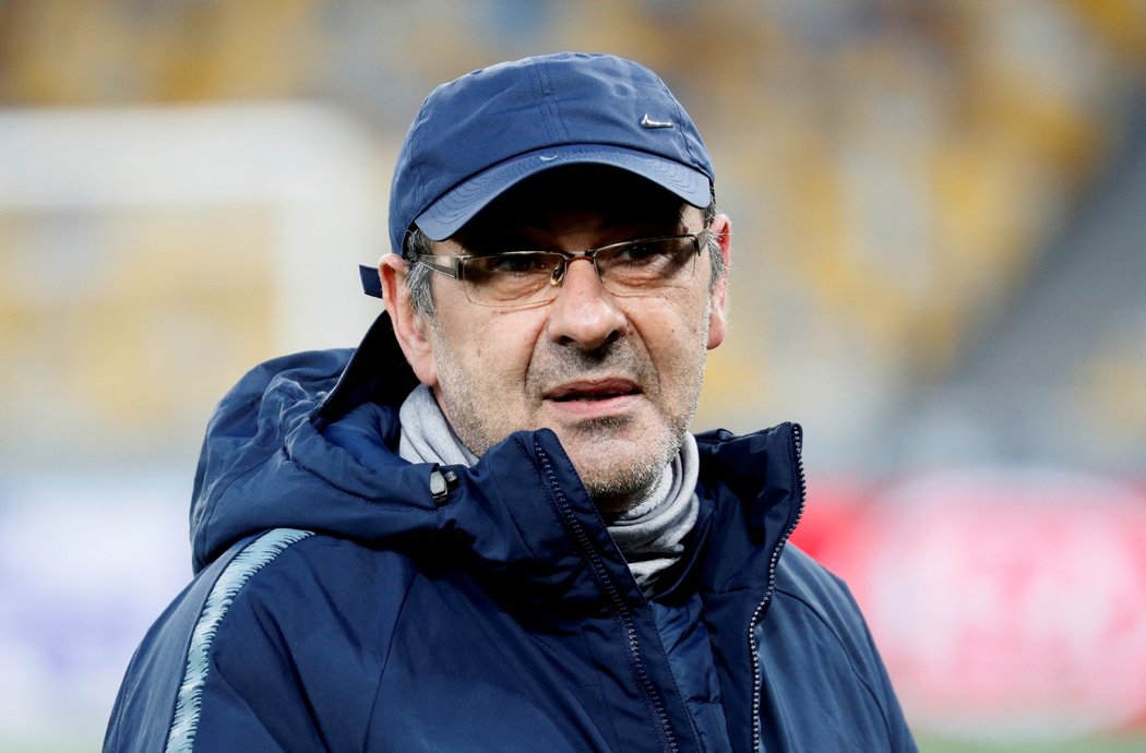 Maurizio Sarri, trenér londýnské Chelsea