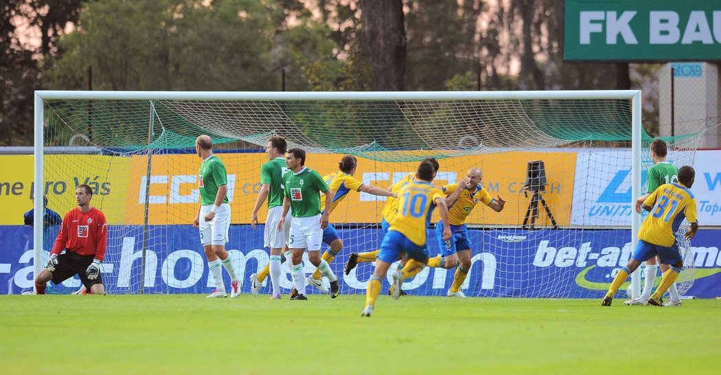 Jablonec nepředvedl vůbec nic. takhle Severočeši dostali první branku