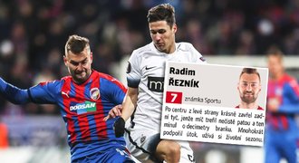 ZNÁMKOVÁNÍ Plzně: Hejda hrál bez chyby, Řezník má životní sezonu