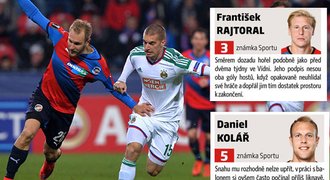 ZNÁMKOVÁNÍ Plzně: Rajtoral zavinil góly, Kolář ztrácel míče