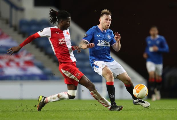 Peter Olayinka vstřelil v Glasgow důležitý gól Peter Olayinka vstřelil v Glasgow důležitý gól