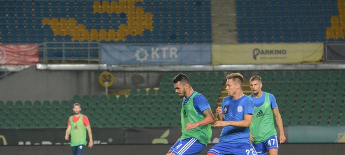 Fotbalisté Sigmy si zatrénovali před odvetou proti Kajratu Almaty