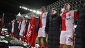 Slavia ve třech domácích zápasech Evropské ligy nasázel 12 gólů a nedostala ani jeden