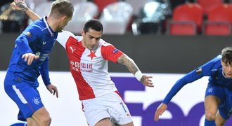 Slavia – Rangers 1:1. Stanciova paráda, hosty v závěru zachránil gólman