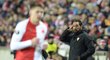 Kouč Sevilly Pablo Machín při odvetném zápase na půdě Slavie