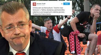 Tvrdík utěšuje slávisty. Fanoušci z Tallinnu dostanou permanentky, slíbil