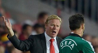 Koeman zuřil: Chybovali jsme, ale Spartu zachránila sporná penalta