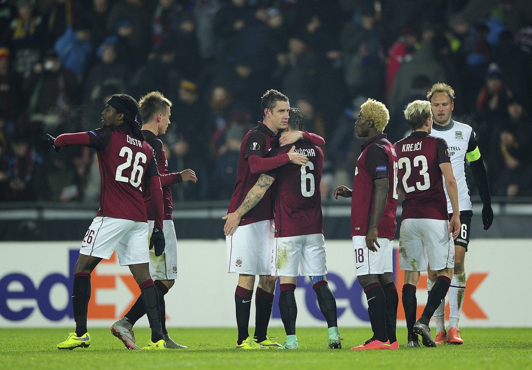 Hotovo. Sparta vyhrála v Evropské lize nad Krasnodarem 1:0.