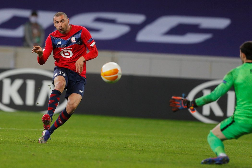 Burak Yilmaz dvěma góly zařídil obrat Lille v duelu se Spartou