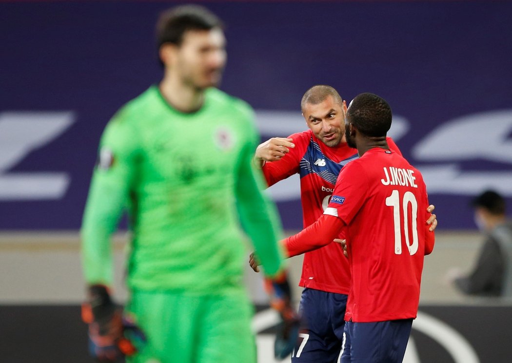 Burak Yilmaz dvěma góly zařídil obrat Lille v duelu se Spartou