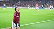 Veljko Birmančevič po své obrovské šanci v zápase proti Liverpoolu