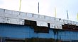 Zázemí stadionu v Rostově je zastaralé