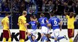 Franco Di Santo se raduje z úvodního gólu Schalke proti Spartě na 1:0