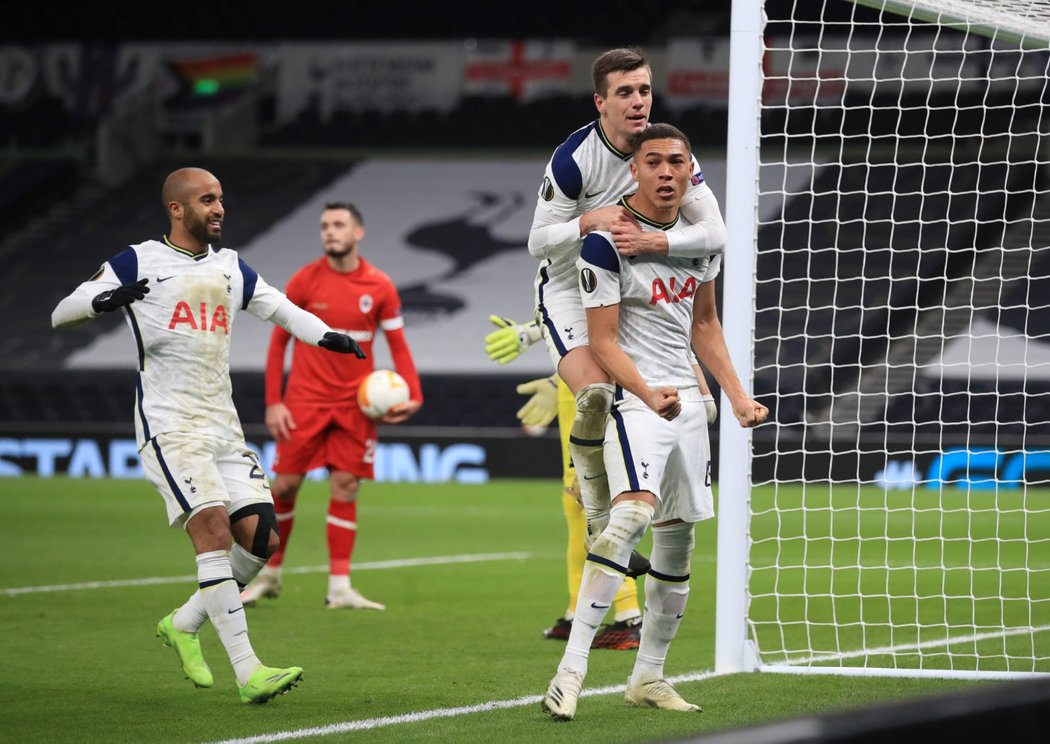 Fotbalisté Tottenhamu si v posledním zápase skupiny poradili s Antverpami