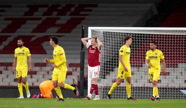 Fotbalisté Arsenalu si finále Evropské ligy nezahrají, vyřadil je Villarreal