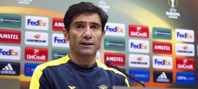 Kouč Villarrealu Marcelino se chystá na utkání s Plzní