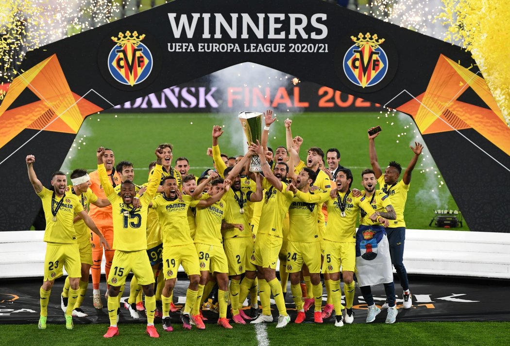 Vítězové Evropské ligy za sezonu 2020/21 Villarreal