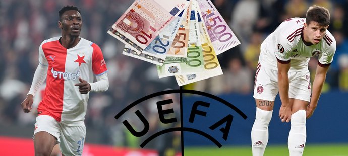 Kolik si vydělaly české týmy působením v evropských pohárech v sezoně 2021/2022?