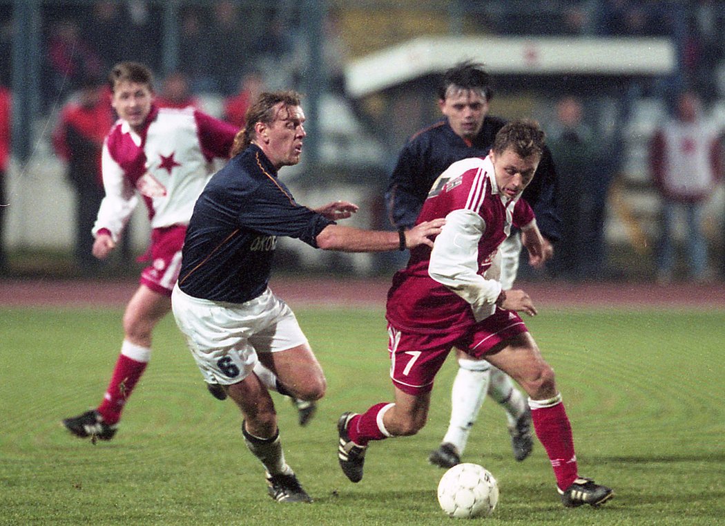Slavia v sezoně 2000/01 přešla přes Osijek