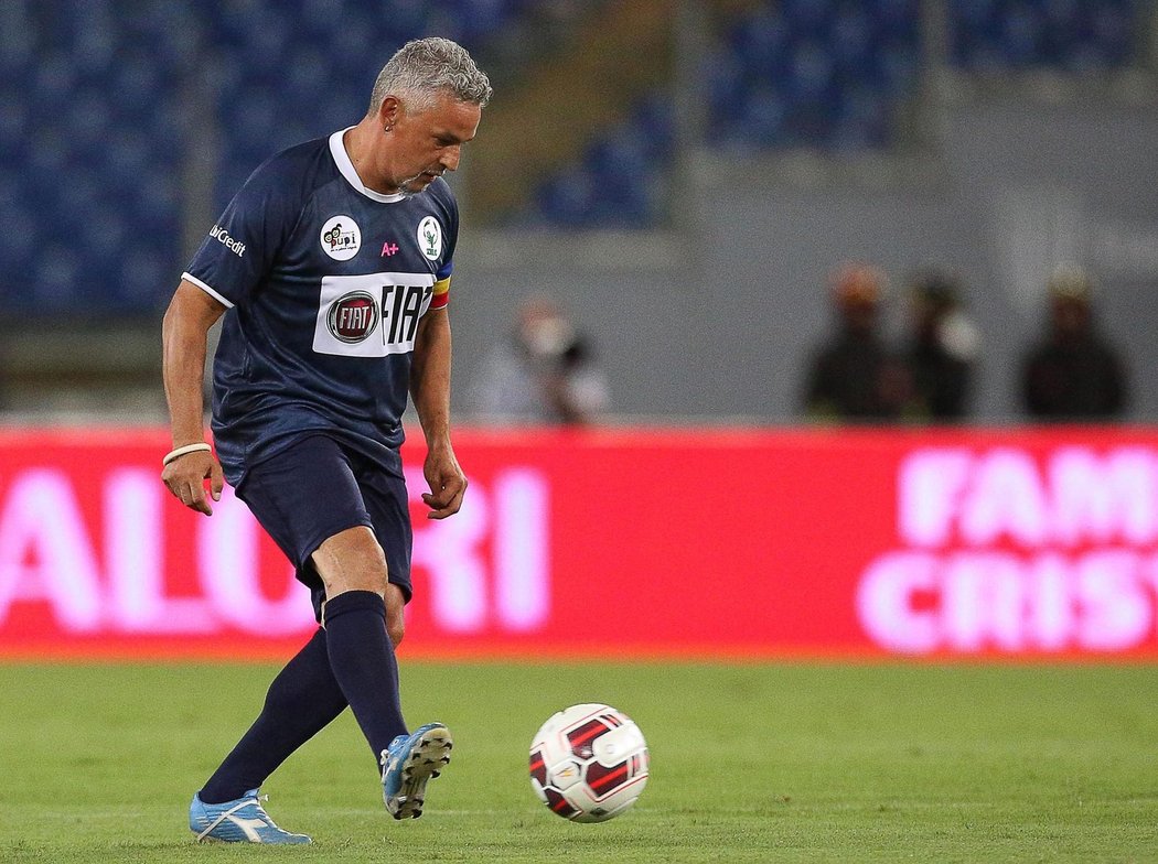 V zápase se předvedl i Roberto Baggio