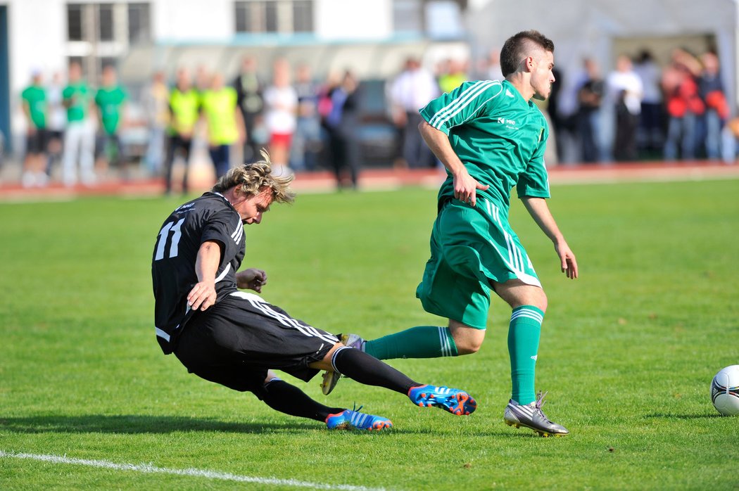 Ani v přátelském utkání Pavel Nedvěd nepoleví