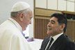 Diego Maradona se setkal s papežem Františkem.
