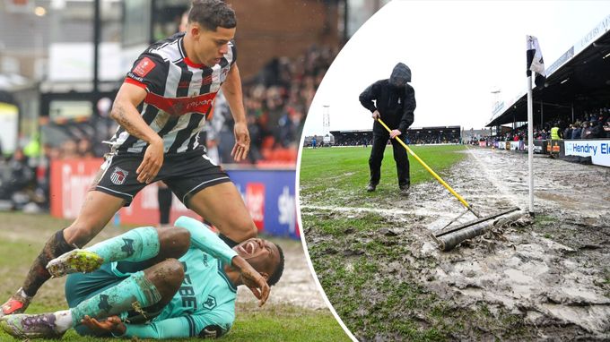 Blátem prokousaný postup. Wolves se v FA Cupu vrátili do minulosti, Krejčí ukázal sílu Blátem prokousaný postup. Wolves se v FA Cupu vrátili do minulosti, Krejčí ukázal sílu