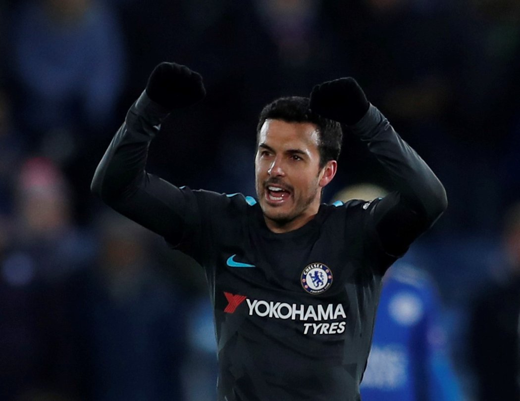 Pedro vstřelil vítěznou branku Chelsea