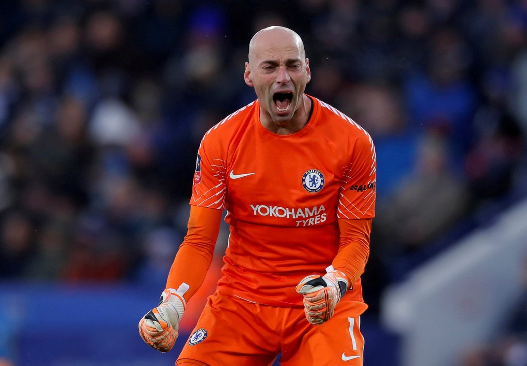 Willy Caballero vychytal Chelsea postup