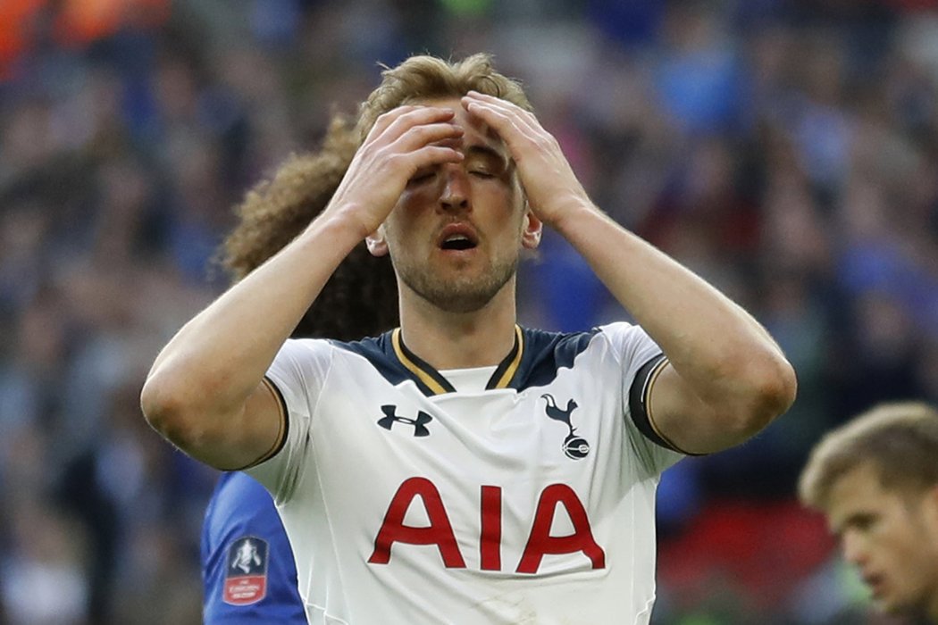 Harry Kane se finále FA Cupu nedočká