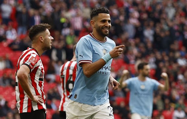 Rijád Mahrez zajistil Citizens finále FA Cupu Rijád Mahrez zajistil Citizens finále FA Cupu