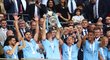 Fotbalisté Manchesteru City po Premier League ovládli i FA Cup