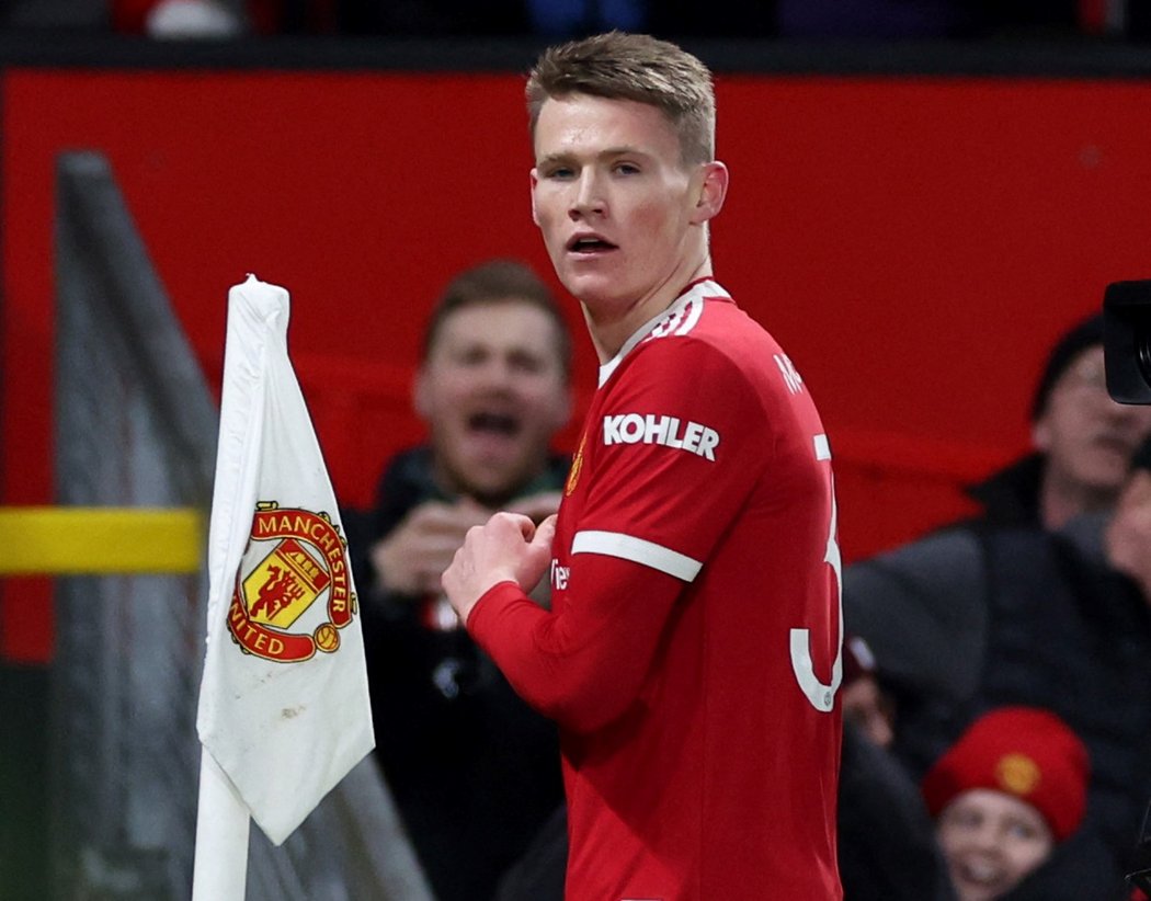 Scott McTominay slaví trefu