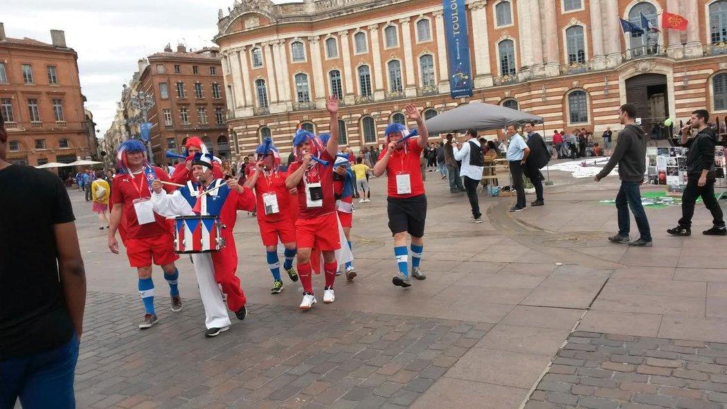 Čeští fanoušci vytvořili v Toulouse skvělou atmosféru