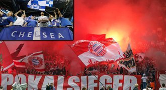 Do Prahy se sjedou fanoušci Chelsea a Bayernu. Kdo má hezčí hymnu?