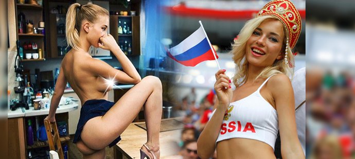Z půvabné fanynky, která uhranula fotografy na fotbalovém šampionátu v Rusku se vyklubala pornoherečka...
