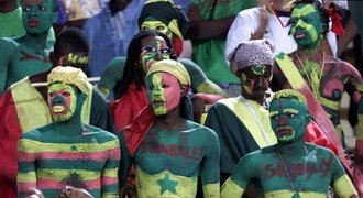 Senegalští fanoušci řádili v ulicích