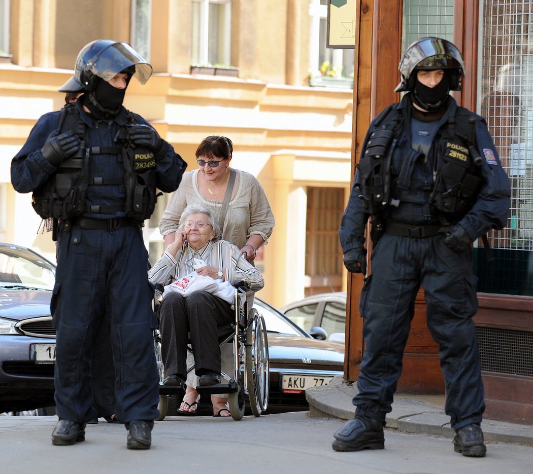 Policie byla připravena.