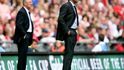 Ferguson a Mourinho při zápase