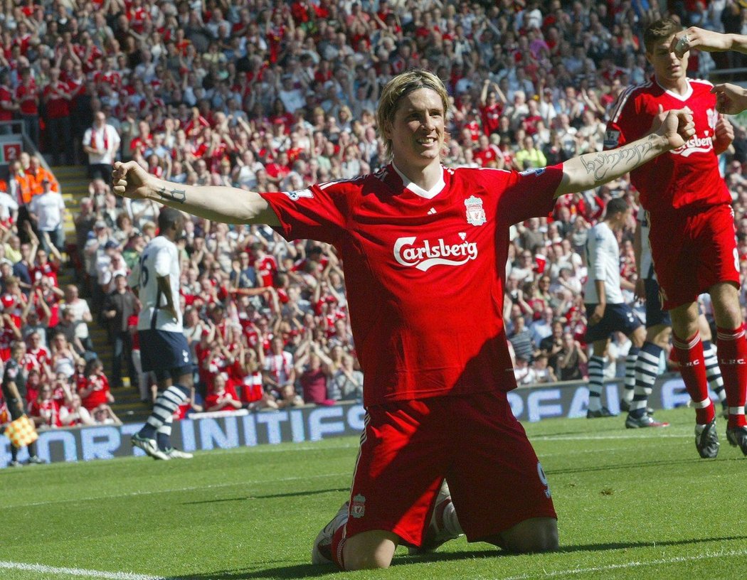 V Liverpoolu zažil Fernando Torres střelecky nejzdařilejší období své kariéry